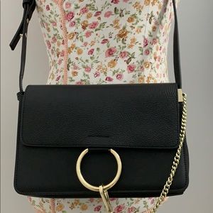 Mascotte Chloé Faye style leather crossbody